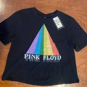 black pink floyd graphic T (new)